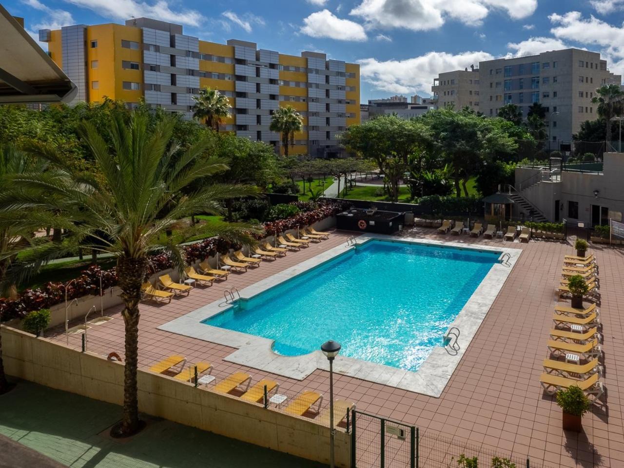 לאס פאלמס דה גראן קנאריה Apartment Abora Garden With Terrace, Pool, Extensive Gardens And Free Parking מראה חיצוני תמונה