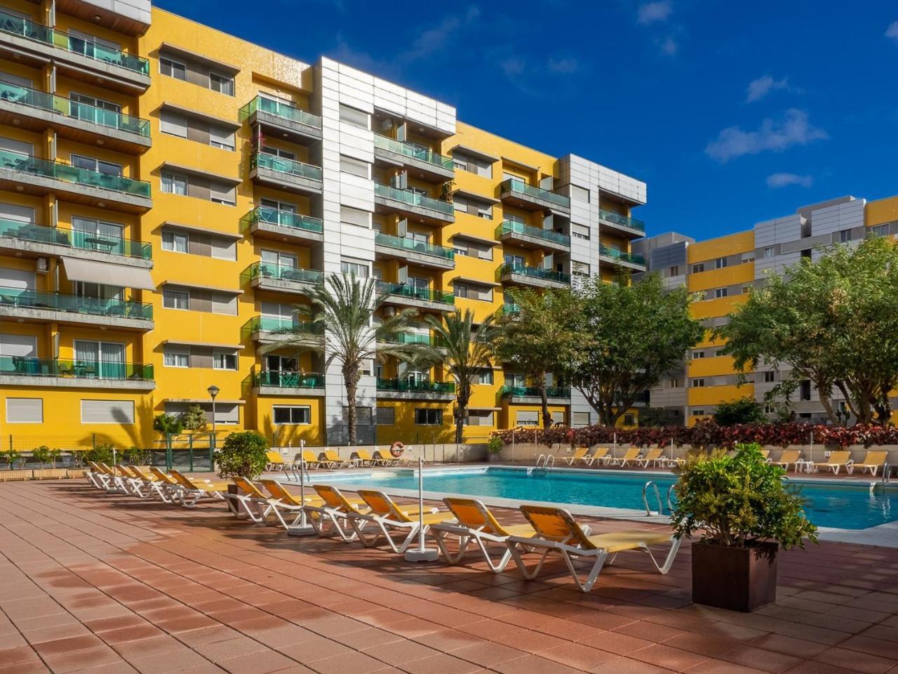 לאס פאלמס דה גראן קנאריה Apartment Abora Garden With Terrace, Pool, Extensive Gardens And Free Parking מראה חיצוני תמונה