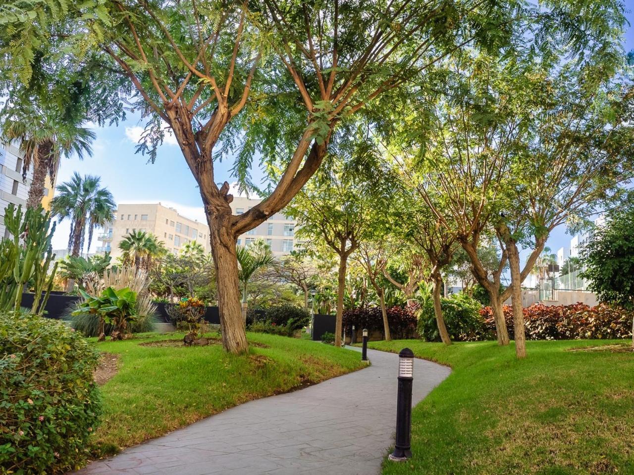 לאס פאלמס דה גראן קנאריה Apartment Abora Garden With Terrace, Pool, Extensive Gardens And Free Parking מראה חיצוני תמונה